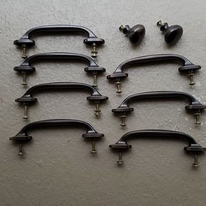 Bronze drawer pulls and knobs